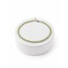 Peridote bracelet – Faceted 2 mm Beads – 925 Silver Clasp