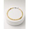 Yellow tourmaline bracelet – Faceted  2,5 mm Beads – 925 Silver Clasp