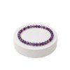 Amethyst-Armband 4 mm – Facettierte Perlen