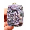 Grape chalcedony pendant