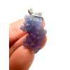 Grape chalcedony pendant