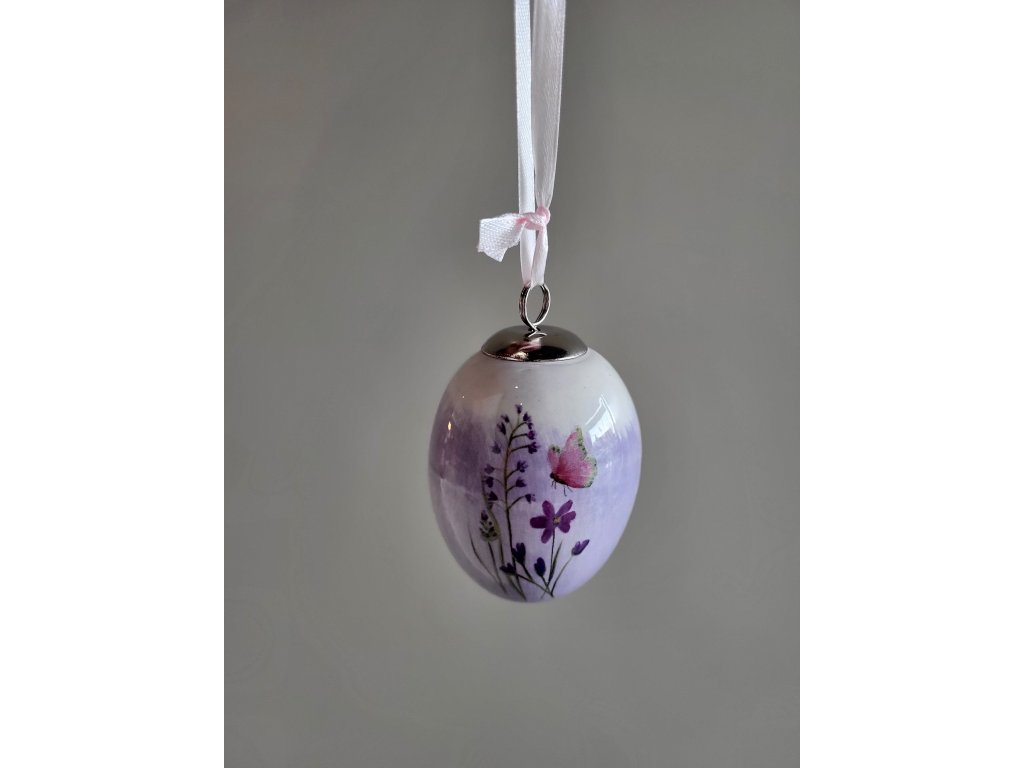 VELIKONOČNÍ VAJÍČKO VIOLET H7,5 Ø5,5