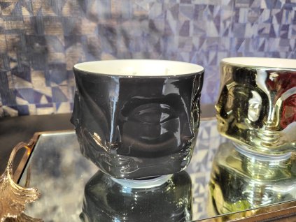 DESIGNOVÁ SVÍČKA HLAVA BLACK H9,5 Ø11