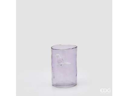 cylinder trestle vase violet