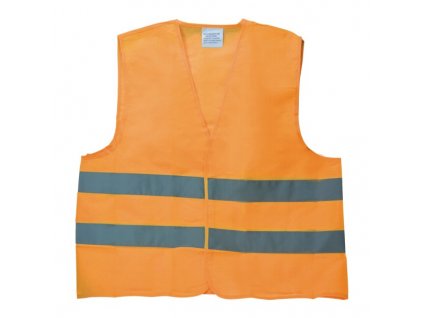 Reflexná vesta XL oranžová ISO EN20471