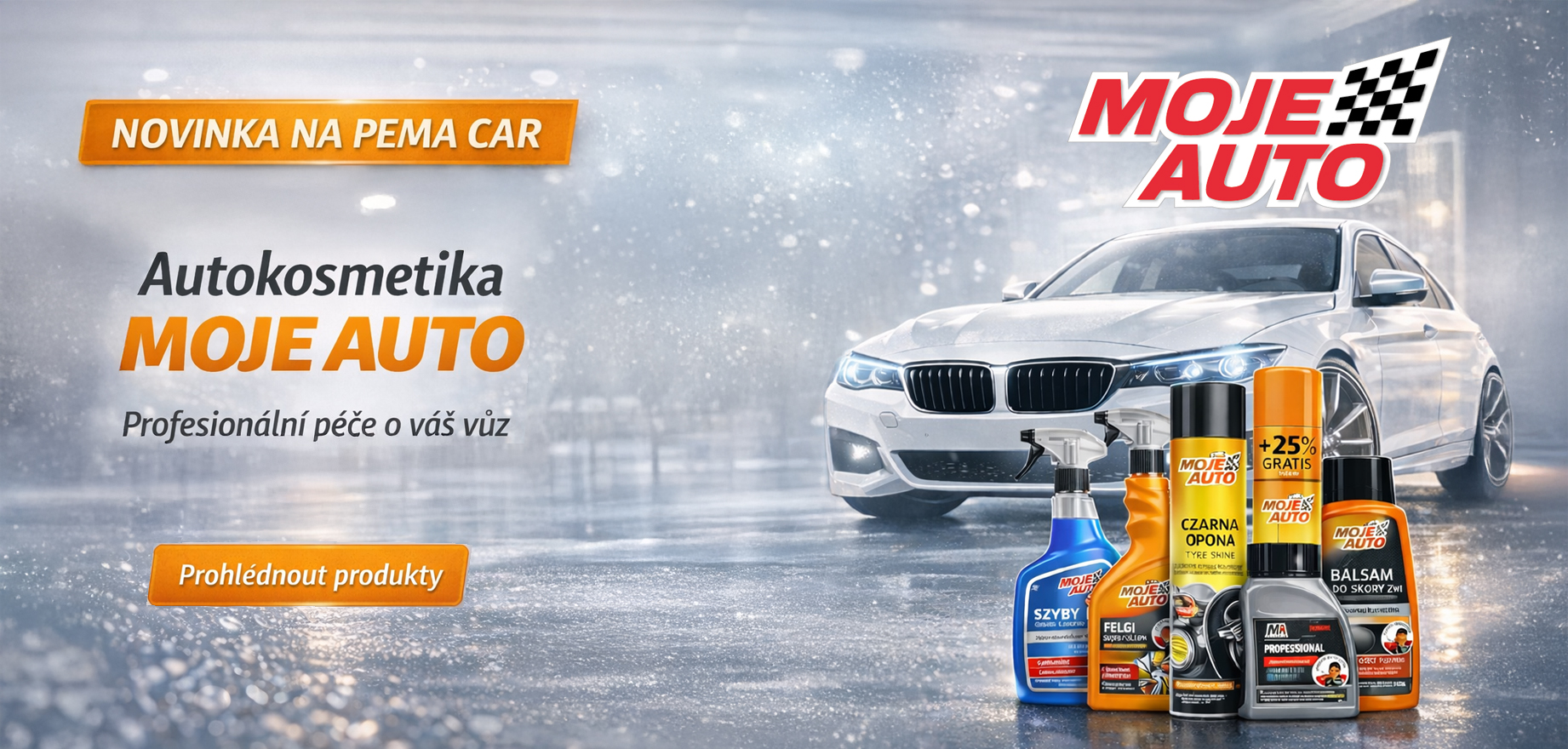 Autokosmetika MOJE AUTO