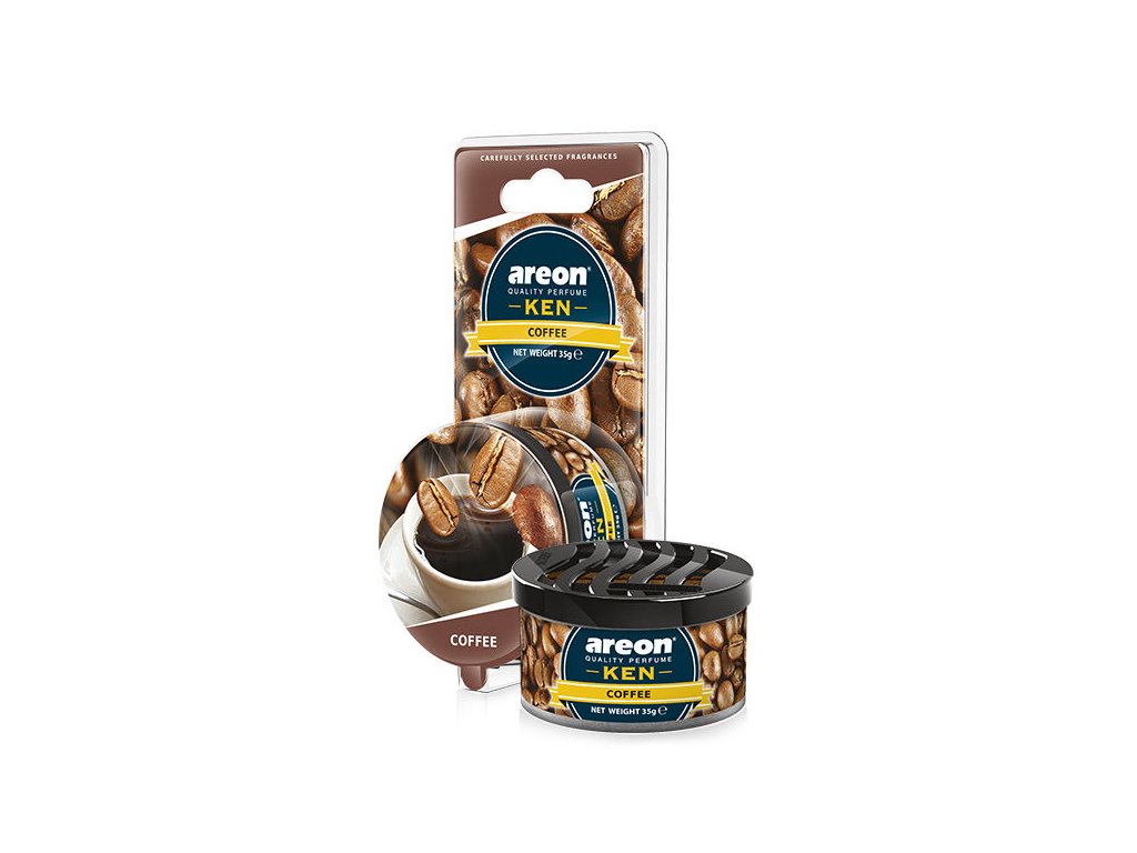 Osvěžovač vzduchu AREON KEN blister - COFFEE