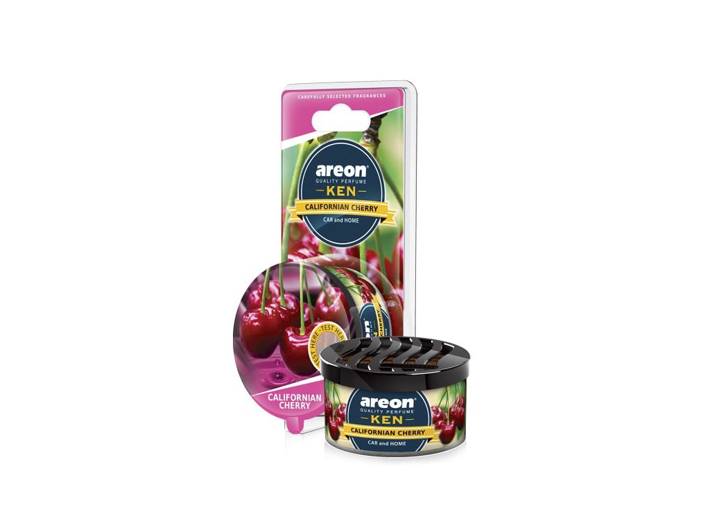 Osvěžovač vzduchu AREON KEN blister - CALIFORNIAN CHERRY