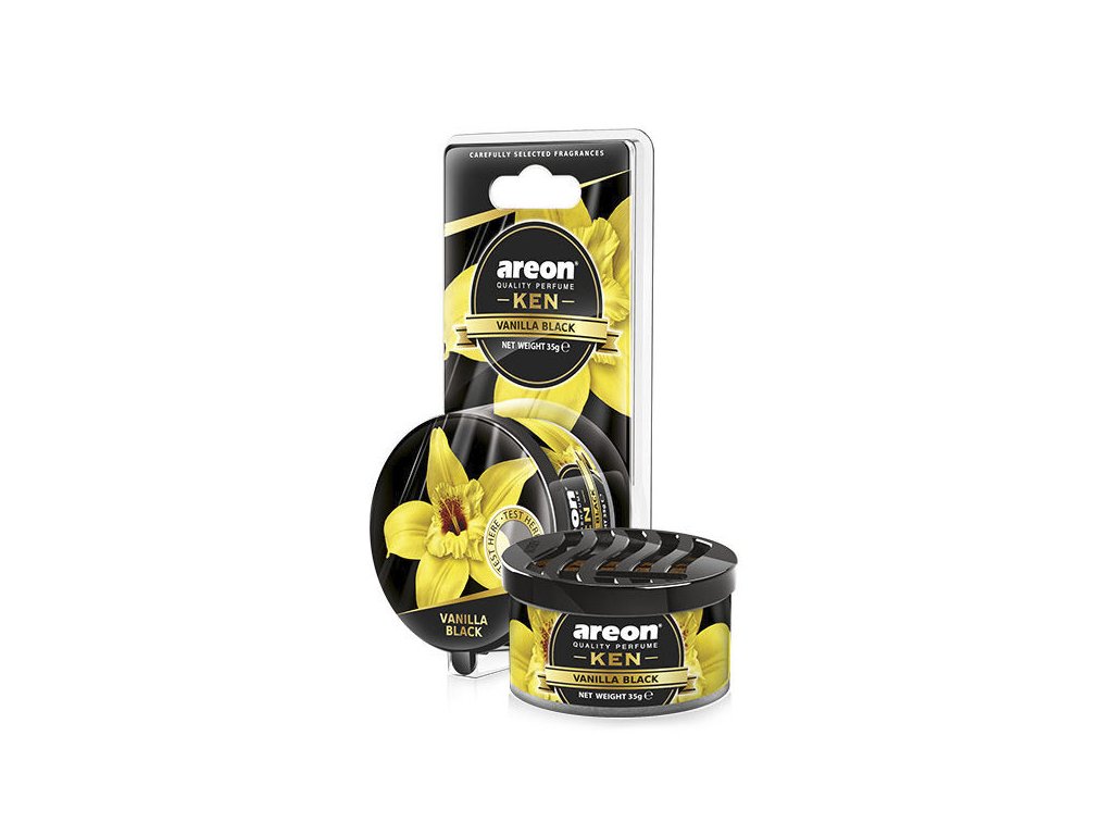 Osvěžovač vzduchu AREON KEN blister - VANILLA BLACK