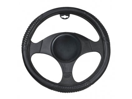 Potah na volant CLASSIC Černý M