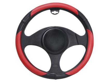 Potah na volant FIBER Červený M