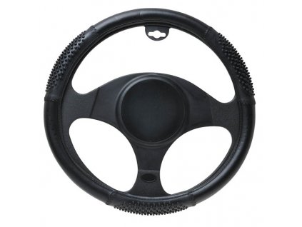 Potah na volant MASSAGE 41-43 cm Černý XL