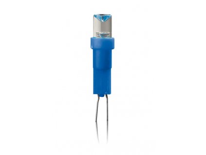 Žárovka LED T5 12V - BLUE 2 ks