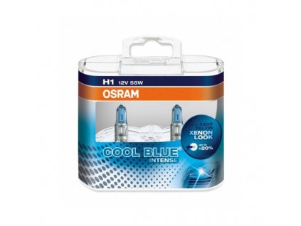 Žárovka OSRAM H1 12V 55W COOL BLUE INTENSE