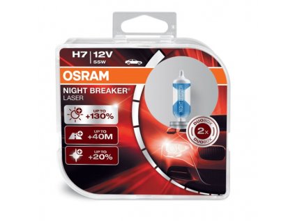 Žárovka OSRAM H7 12V 55W NIGHT BREAKER LASER NG