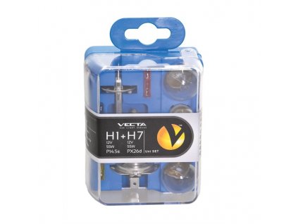 Box žárovek UNI 12V/H1+H7