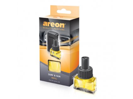 Vůně do auta AREON CAR - Surf & Sun - náhradní náplň 8 ml