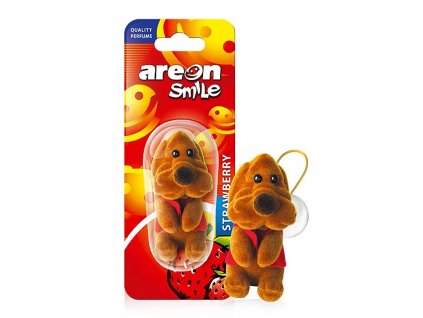 Vůně do auta AREON SMILE - Strawberry / Dog