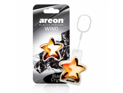 Vůně do auta AREON WIND FRESH - Black Crystal