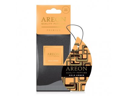 Vůně do auta AREON PREMIUM - Gold Amber