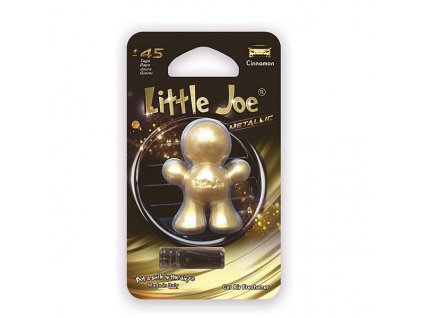 Vůně do auta Little Joe 3D Metallic Cinnamon gold