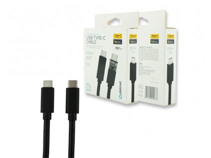 USB kabel Type-C / Type-C, 1M 5A/100W, 480 Mbps