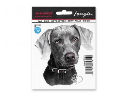 Samolepka AVISA - Pes: Výmarský ohař