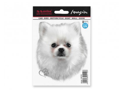 Samolepka AVISA - Pes: Německý špic