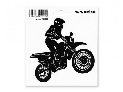 Samolepka AVISA - Cross black