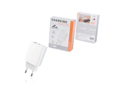 Síťová nabíječka AUTOMAX USB-A + USB-C, 22,5 W