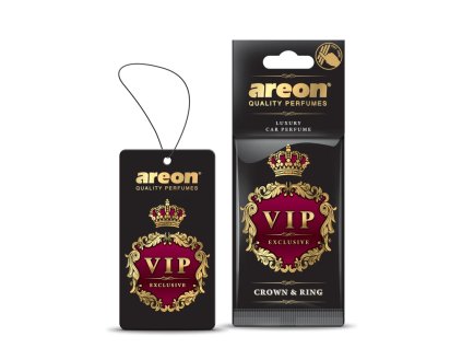 Vůně do auta AREON VIP - Crown & Ring