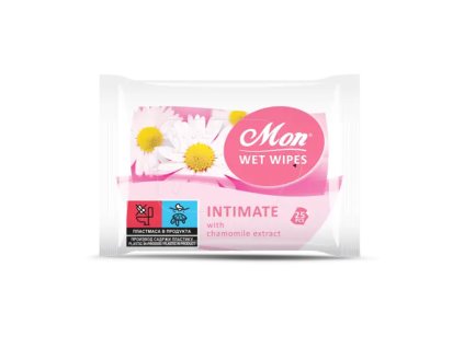 Vlhčené ubrousky AREON WET WIPES MON - INTIMATE 25 ks