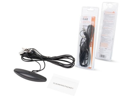 Vnitřní elektronická nalepovací anténa 12 V se zesilovačem