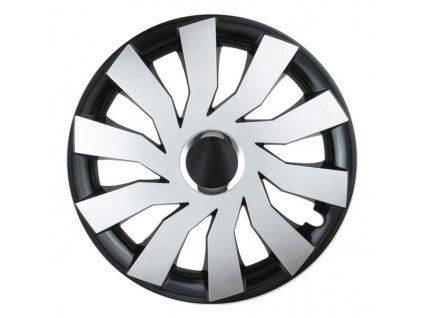 Kryty kol CLIFF 15" Black/Silver