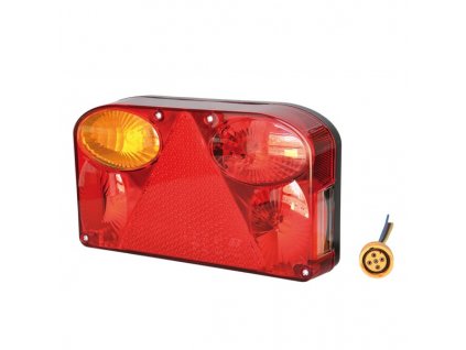 Lampa zadní sdružená mlhová E11 s paticí 235x132 mm