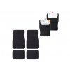 Textilní autokoberce UNI 4 ks