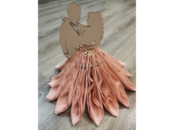 Stojánek na ubrousky s ubrousky