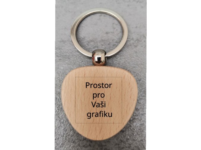 Klíčenka srdíčko