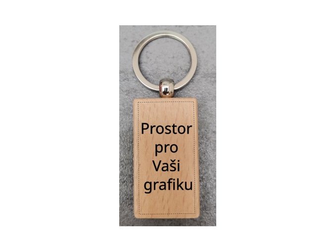 Klíčenka obdelník