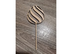 Dřevěný velikonoční zápich č.10 - kraslice