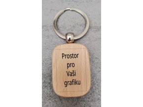 Klíčenka obdelník malý