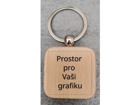 Klíčenka čtvereček