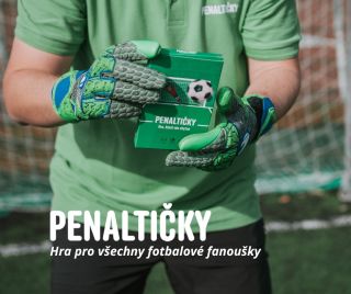 Nevíte, jak se trefit do vkusu fotbalovým fanatikům? Skočte po Penaltičkách! 😁