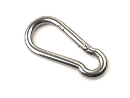 Nerezová karabína DIN 5299C A4