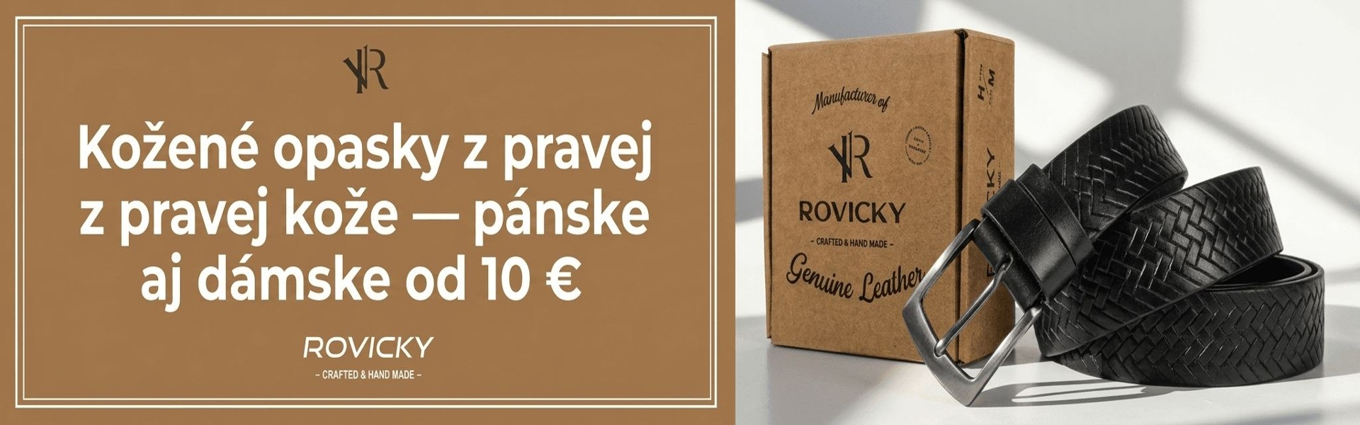 Kožené opasky z pravej kože