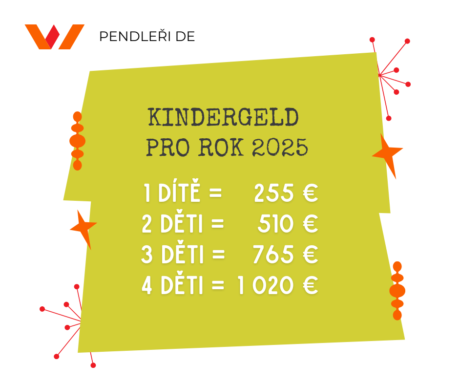 Kindergeld v roce 2025