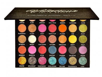 Paleta očných tieňov Jolie Beauty - Vivacious