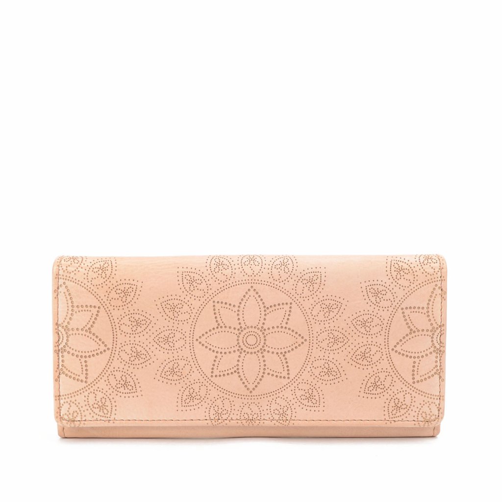 Kožená peněženka módní Noelia Bolger růžová  5116 NB R