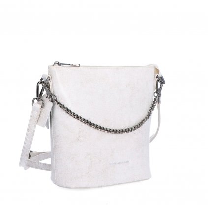 Crossbody kabelka střední Noelia Bolger bílá  NB 0048 OW