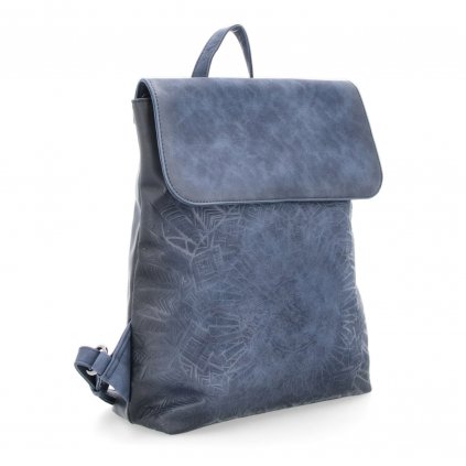 Elegantní batoh kvalitní Indee modrá  6282 TM